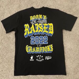 Born X Raised x LA Rams t shirt L
